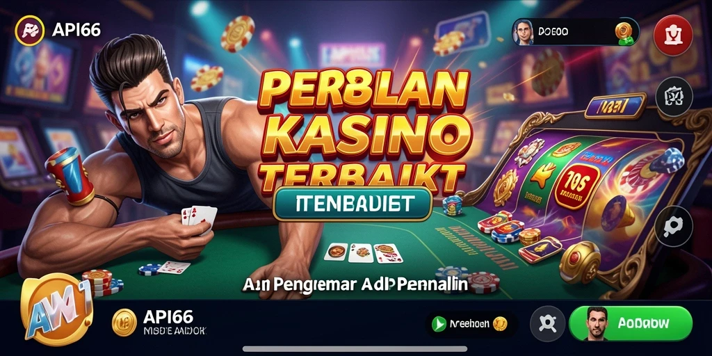 Tampilan utama API66 dengan gameplay Kasino yang menarik.