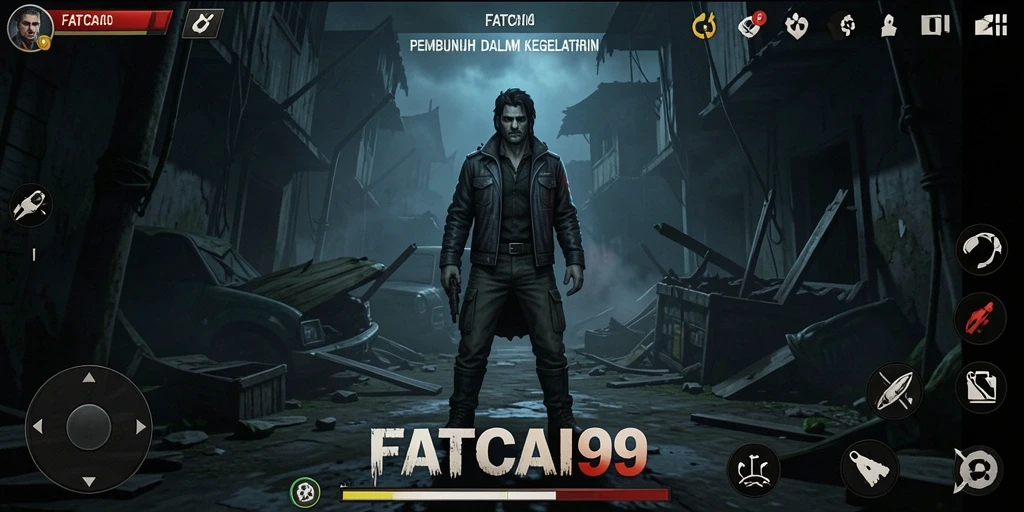 Gameplay menegangkan di FATCAI99 dengan suasana horror yang intens.