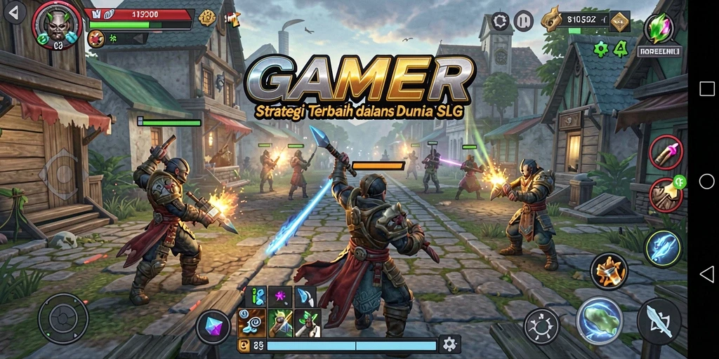 Tampilan gameplay GAMERP yang menarik dan interaktif.