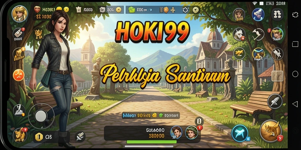 Screenshot gameplay HOKI99 dengan grafis menarik dan cara bermain mudah.