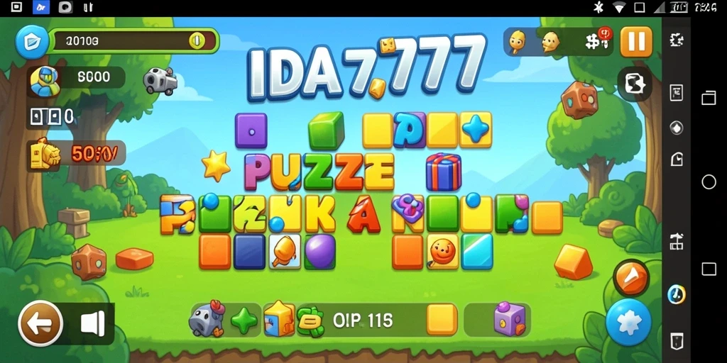 Tangkapan layar gameplay <strong>IDA777</strong> dengan tantangan Puzzle yang mendebarkan.
