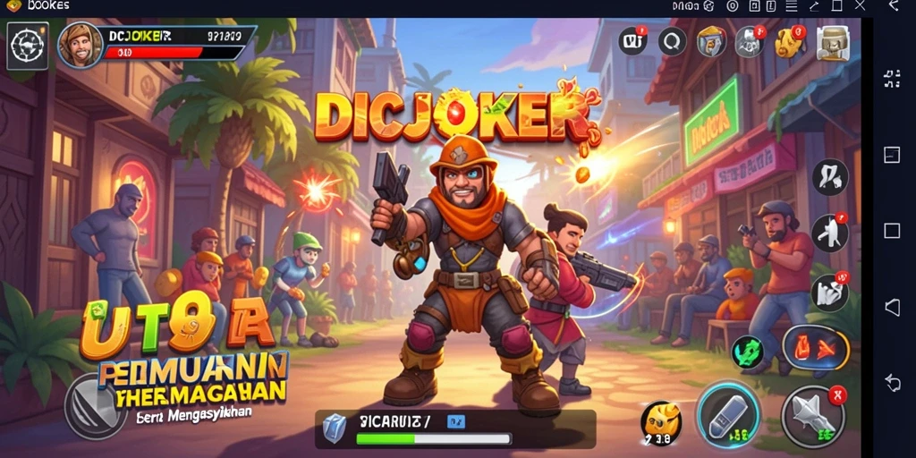 Tampilan gameplay menakjubkan dari IDCJOKER.