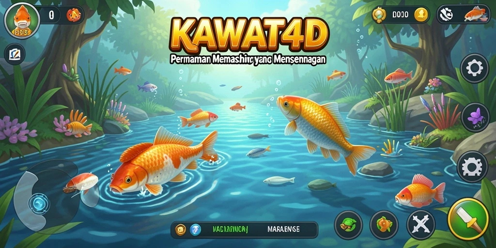 Tangkapan ikan besar dalam gameplay KAWAT4D yang menarik.