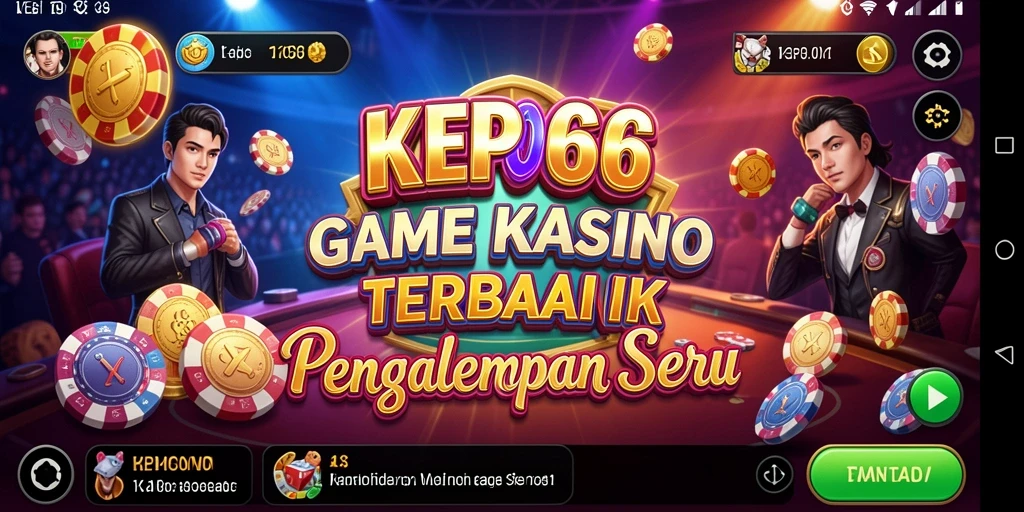 Tampilan menarik permainan Kasino di KEPO66 dengan grafis yang memukau.