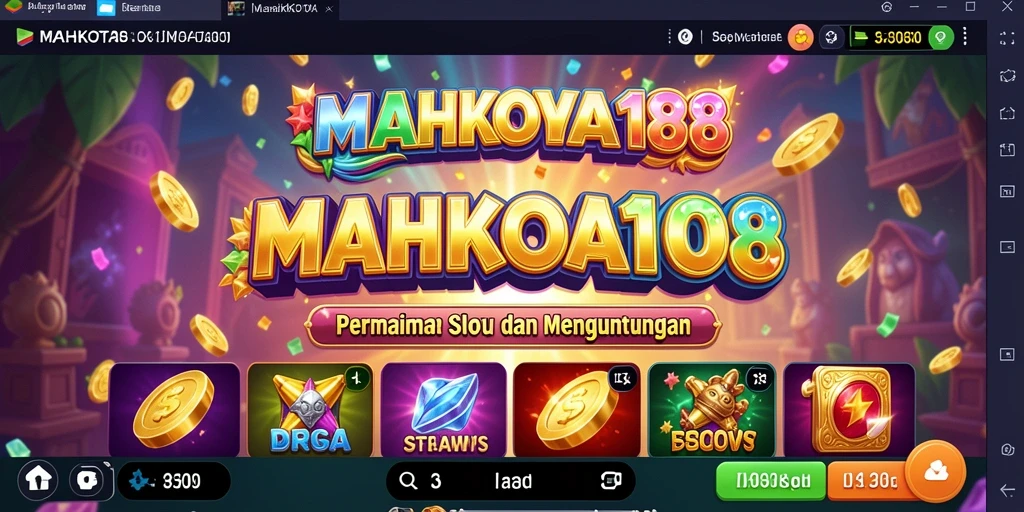 Screenshot gameplay MAHKOTA188 yang menampilkan keseruan permainan Slot.