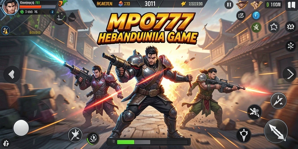 Tangkapan layar MPO777 menunjukkan aksi pertarungan yang mendebarkan.