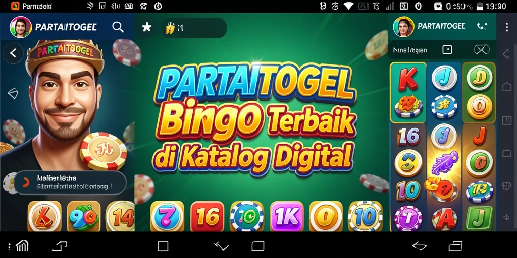 Screenshot gameplay PARTAITOGEL menunjukkan keseruan permainan Bingo yang interaktif.