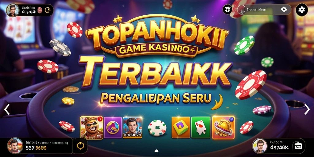 Tampilan gameplay menarik dan seru di TOPANHOKI.